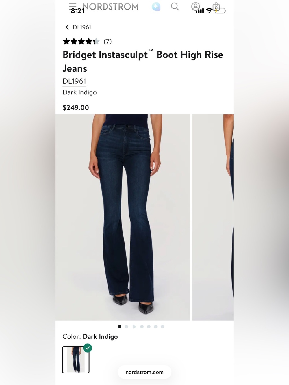 DL1961 Bridget Boot Jeans